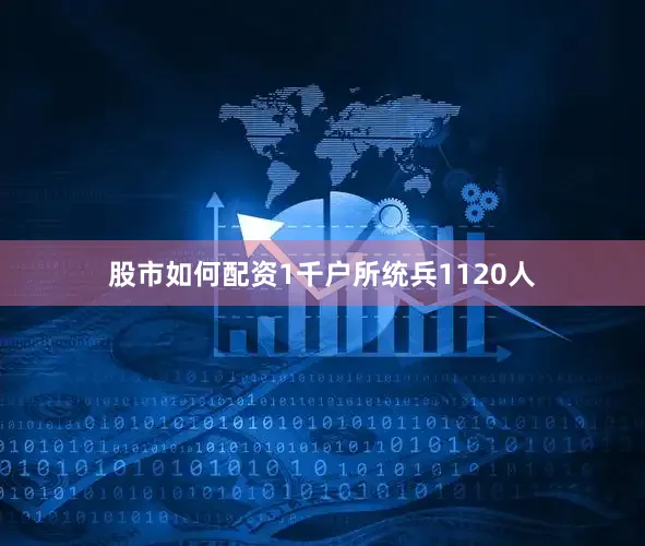 股市如何配资1千户所统兵1120人